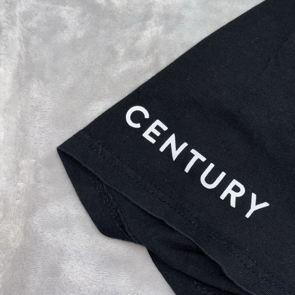 Peloton 4XL T-Shirt Mens Black Century Club 100 Short Sleeve Cotton Logo - Picture 7 of 8